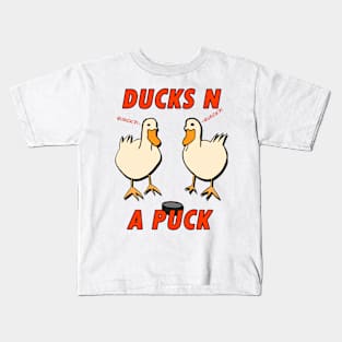 Ducks n a Puck Kids T-Shirt